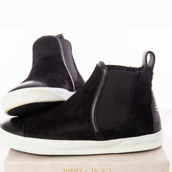 Jimmy choo della suede sneaker 36.5 - Picture 1 of 5